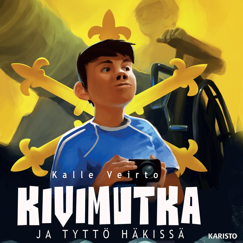 Valokuva kirjasta Kalle Veirto Kivimutka ja tyttö häkissä, kuuluu tuoteryhmään Äänikirjat lapset ja nuoret.