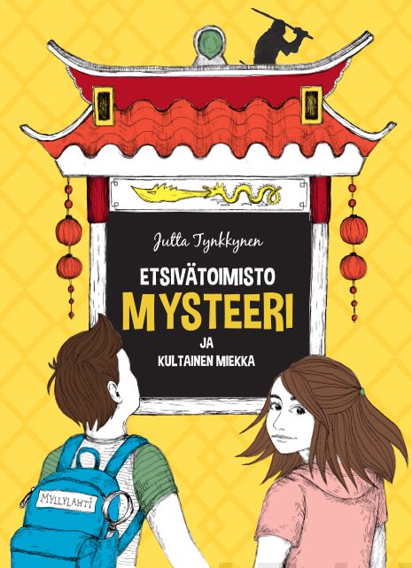 Valokuva kirjasta Jutta Tynkkynen Etsivätoimisto Mysteeri ja Kultainen miekka, kuuluu tuoteryhmään Lasten romaanit lorut ja runot.