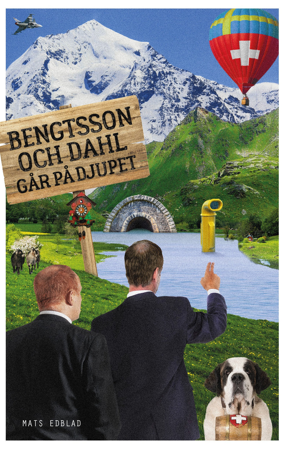Valokuva kirjasta Mats Edblad Bengtsson och Dahl går på djupet, kuuluu tuoteryhmään Ruots kaunokirjat.