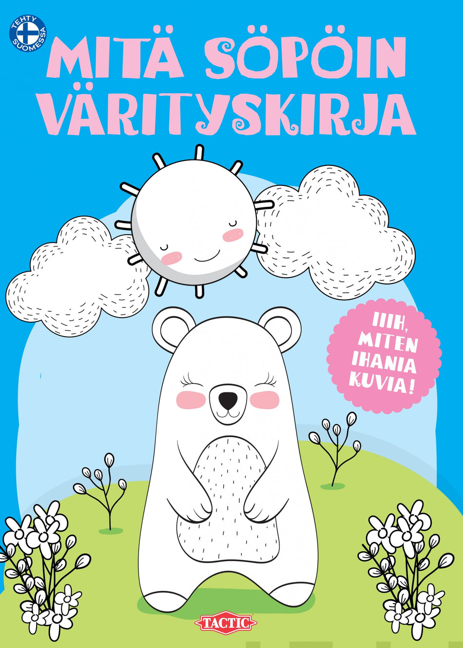Valokuva kirjasta  Mitä söpöin värityskirja, kuuluu tuoteryhmään Väritys-puuhakirjat.