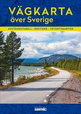 Valokuva kirjasta Bokförlaget Semic Vägkarta över Sverige, kuuluu tuoteryhmään Ruots harrasteet taide.