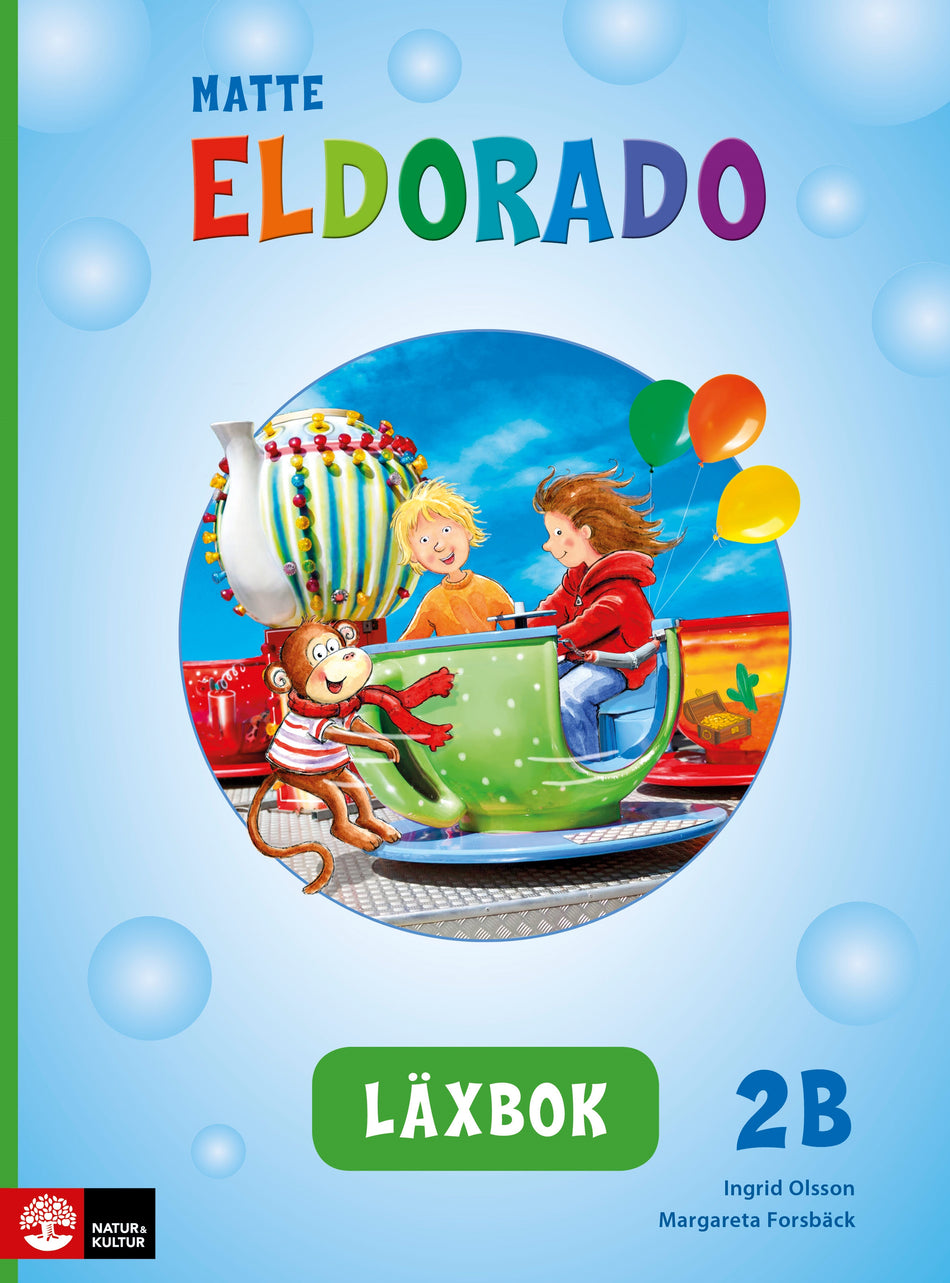 Valokuva kirjasta Ingrid Olsson / Margareta Forsbäck Eldorado matte 2B Läxbok, andra upplagan (5-pack), kuuluu tuoteryhmään Ruots lapset nuoret ja sarjakuvat.