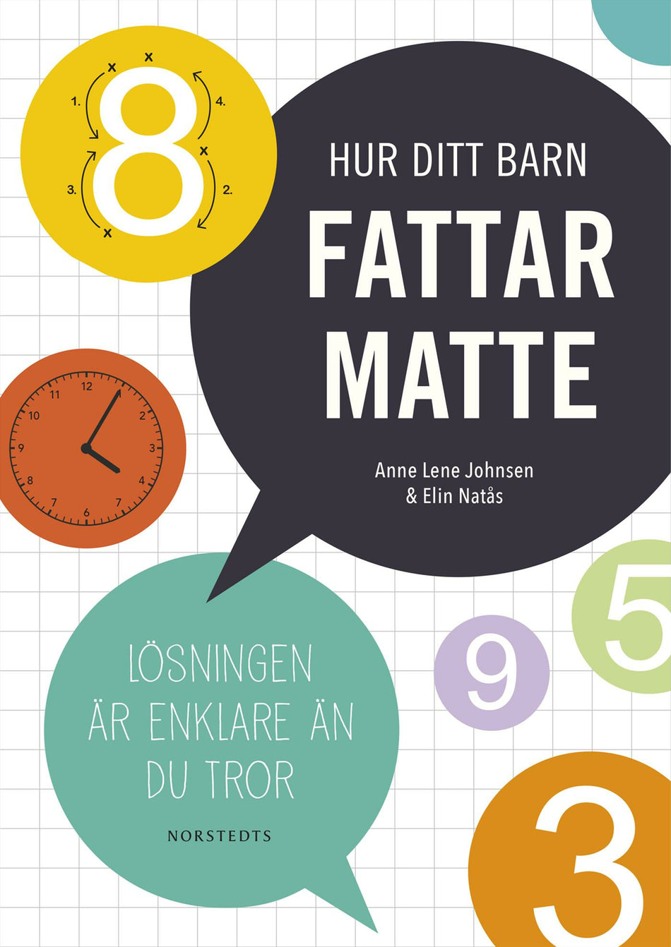 Valokuva kirjasta Anne Lene Johnsen / Elin Natås Hur ditt barn fattar matte : lösningen är enklare än du tror, kuuluu tuoteryhmään Ruots muu tieto.