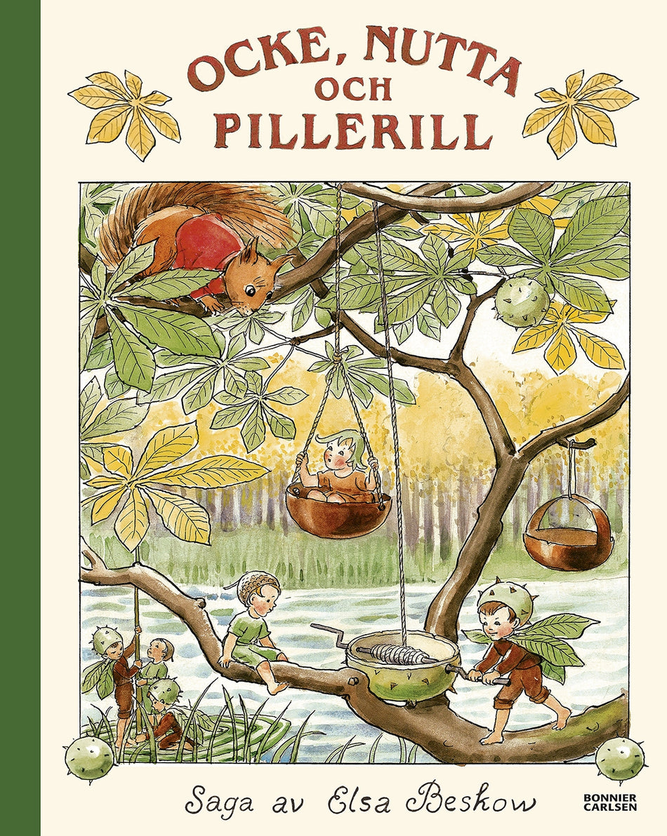 Valokuva kirjasta Elsa Beskow Ocke, Nutta och Pillerill, kuuluu tuoteryhmään Ruots lapset nuoret ja sarjakuvat.