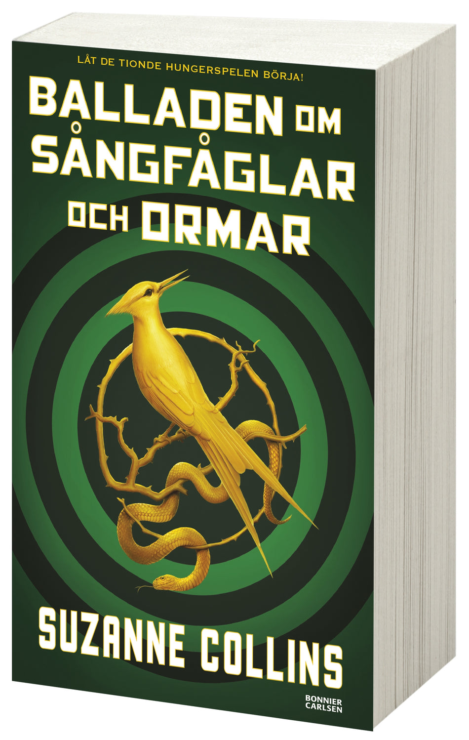 Valokuva kirjasta Suzanne Collins Balladen om sångfåglar och ormar, kuuluu tuoteryhmään Ruots lapset nuoret ja sarjakuvat.