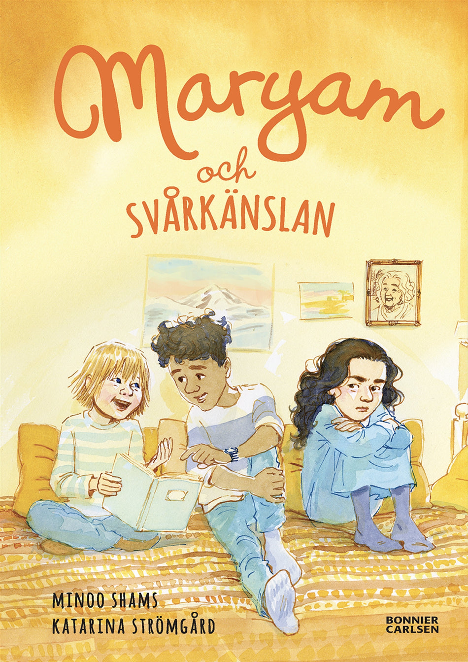 Valokuva kirjasta Minoo Shams Maryam och svårkänslan, kuuluu tuoteryhmään Ruots lapset nuoret ja sarjakuvat.