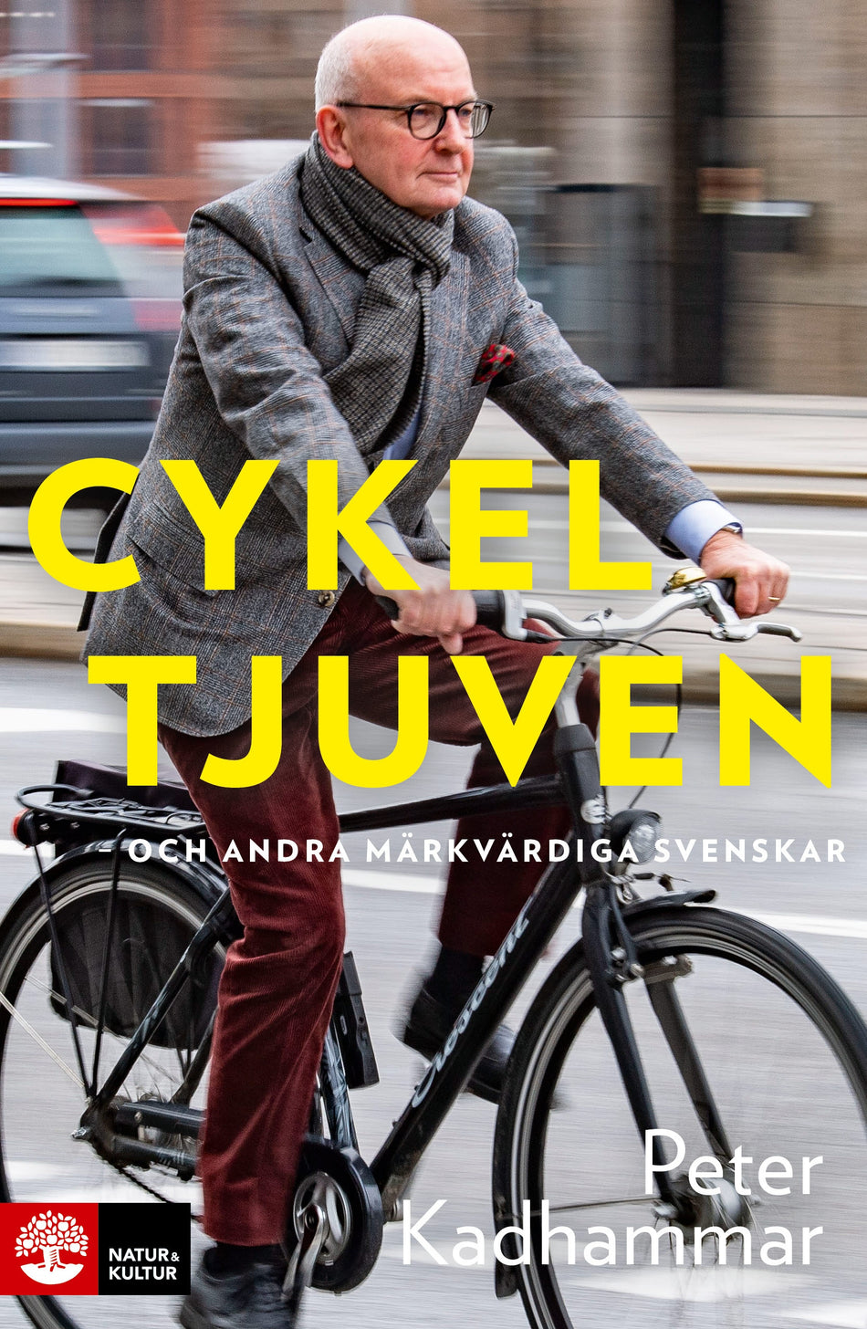 Valokuva kirjasta Peter Kadhammar Cykeltjuven, kuuluu tuoteryhmään Ruots muu tieto.