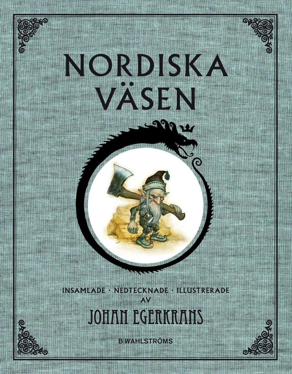 Valokuva kirjasta Johan Egerkrans Nordiska väsen, kuuluu tuoteryhmään Ruots lapset nuoret ja sarjakuvat.