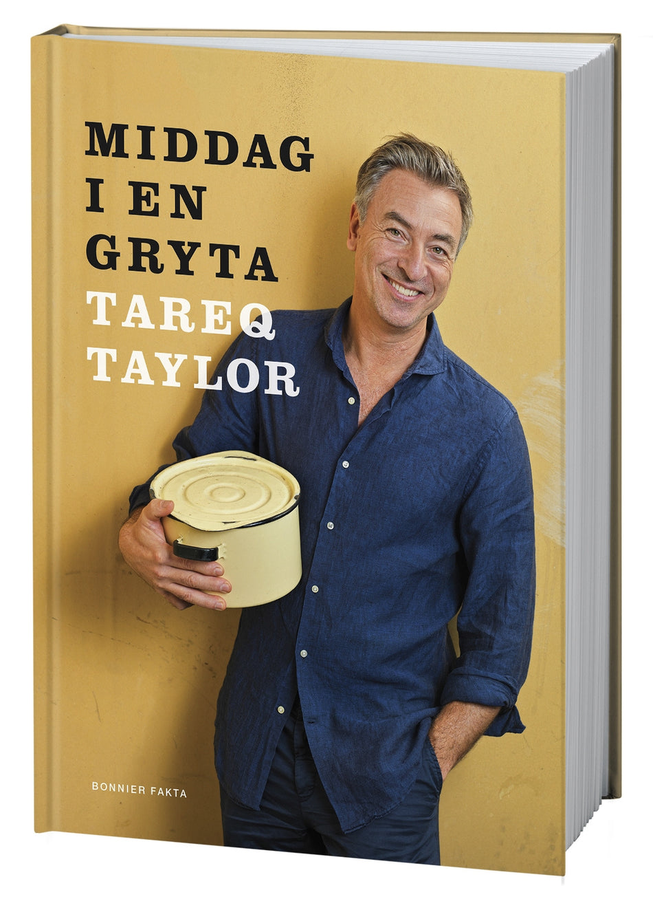 Valokuva kirjasta Tareq Taylor Middag i en gryta, kuuluu tuoteryhmään Ruots harrasteet taide.