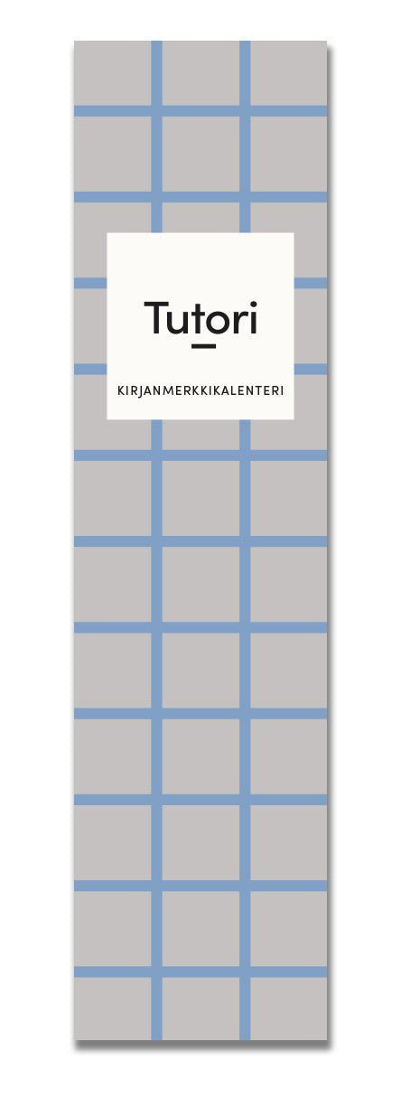 Valokuva tuotteesta Kirjanmerkkikalenteri Tutori 2022-2023, kuuluu tuoteryhmään Lukuvuosikalenterit.