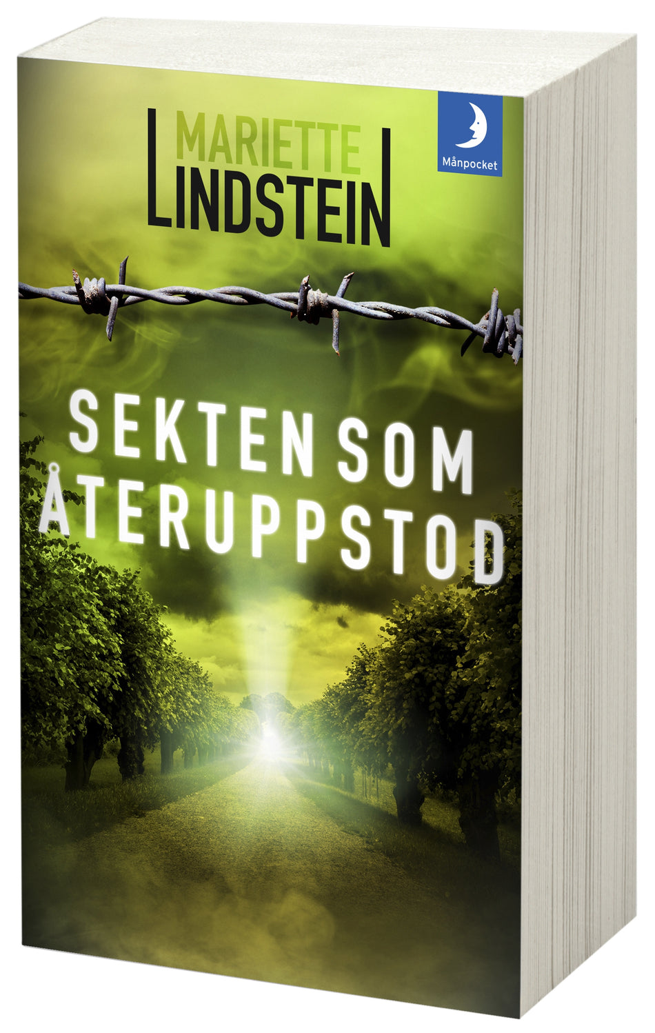 Valokuva kirjasta Mariette Lindstein Sekten som återuppstod, kuuluu tuoteryhmään Ruots kaunokirjat.