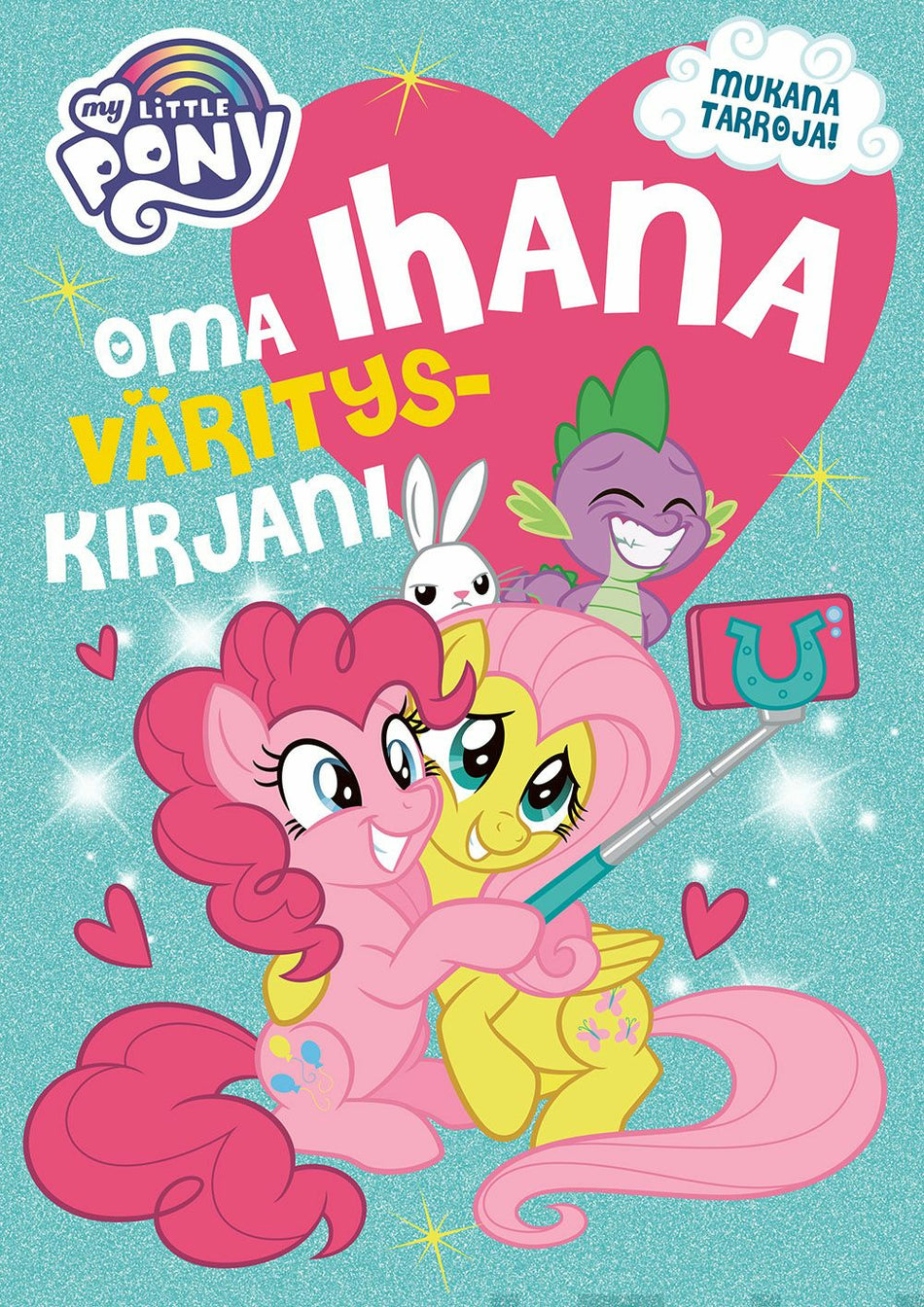 Valokuva kirjasta  My Little Pony Oma ihana värityskirjani, kuuluu tuoteryhmään Väritys-puuhakirjat.