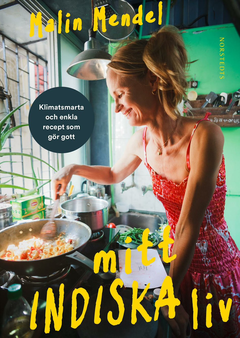 Valokuva kirjasta Malin Mendel Mitt indiska liv, kuuluu tuoteryhmään Ruots harrasteet taide.