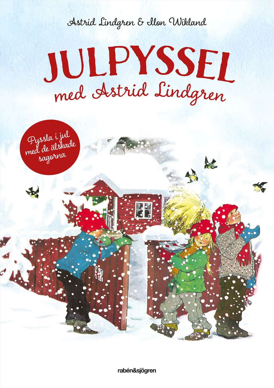 Valokuva kirjasta Astrid Lindgren / Jenny Edh-Jansen Julpyssel med Astrid Lindgren, kuuluu tuoteryhmään Ruots lapset nuoret ja sarjakuvat.