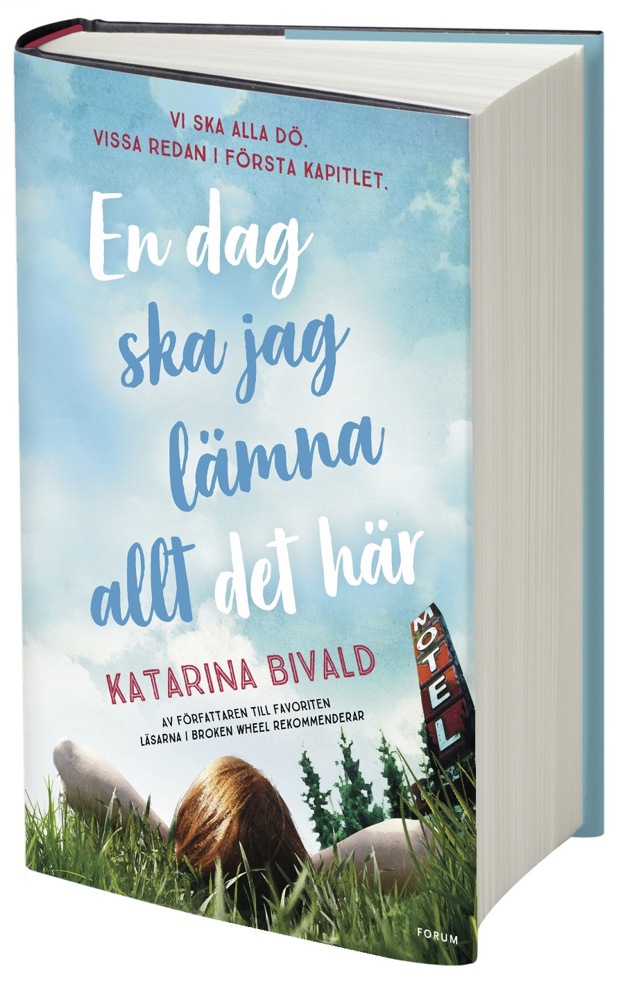 Valokuva kirjasta Katarina Bivald En dag ska jag lämna allt det här, kuuluu tuoteryhmään Ruots kaunokirjat.