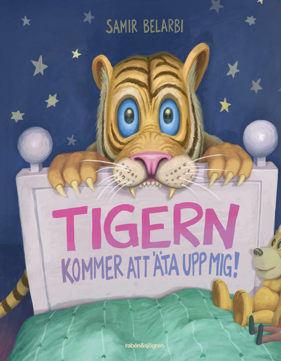 Valokuva kirjasta Samir Belarbi Tigern kommer att äta upp mig!, kuuluu tuoteryhmään Ruots lapset nuoret ja sarjakuvat.
