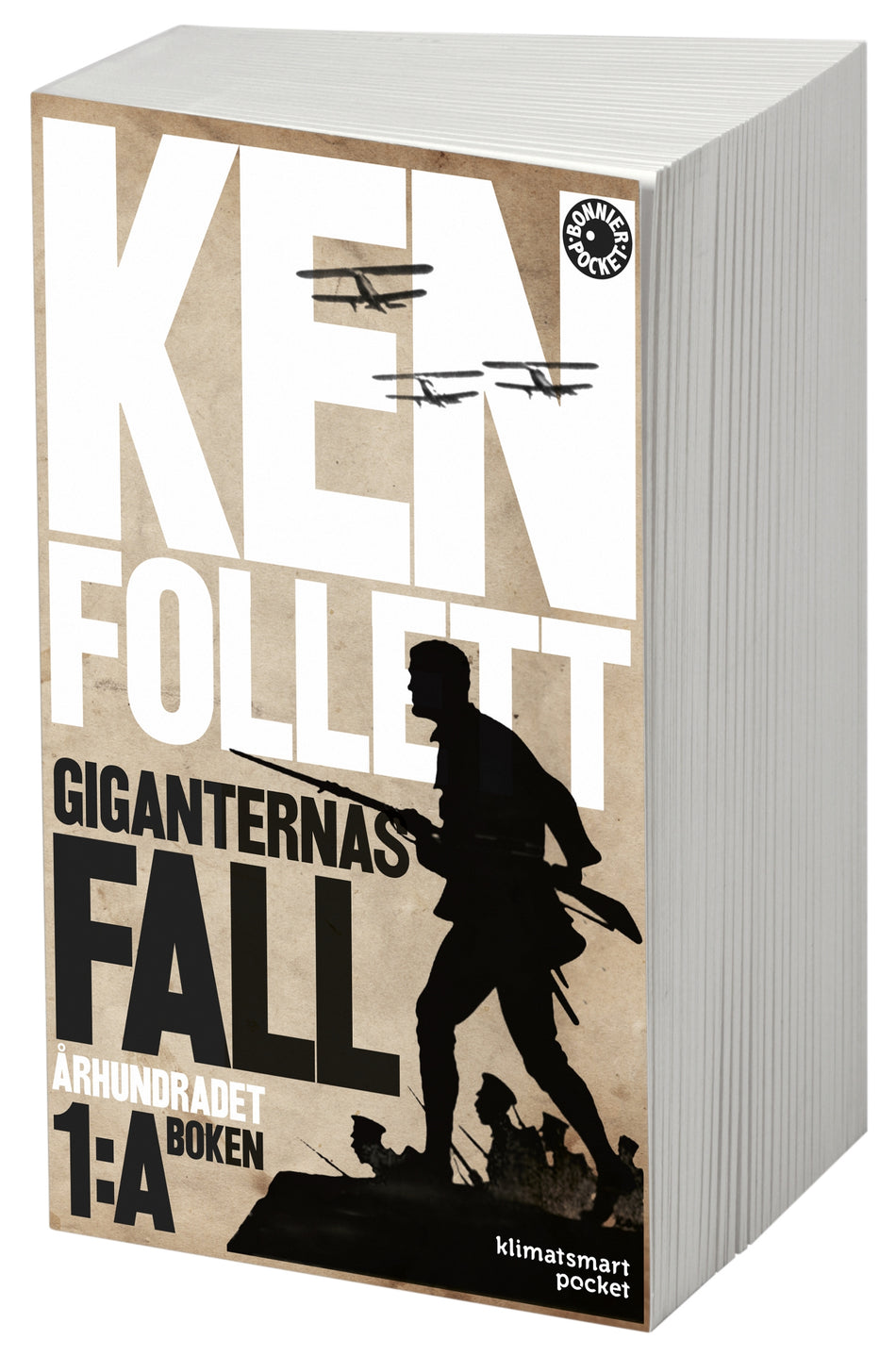 Valokuva kirjasta Ken Follett Giganternas fall, kuuluu tuoteryhmään Ruots kaunokirjat.