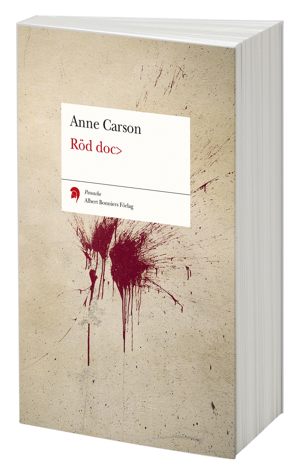 Valokuva kirjasta Anne Carson Röd doc>, kuuluu tuoteryhmään Ruots kaunokirjat.