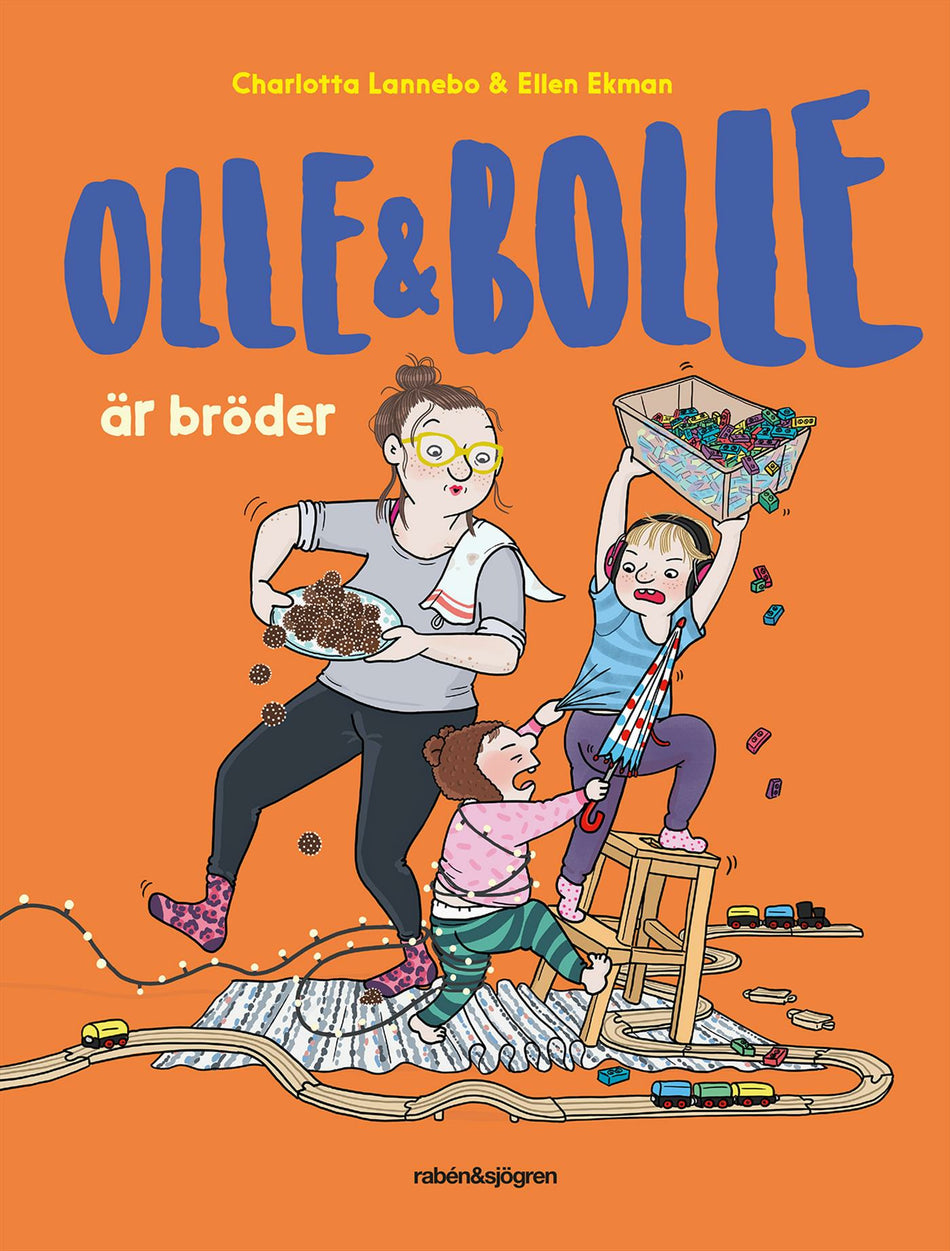 Valokuva kirjasta Charlotta Lannebo / Ellen Ekman Olle och Bolle är bröder, kuuluu tuoteryhmään Ruots lapset nuoret ja sarjakuvat.