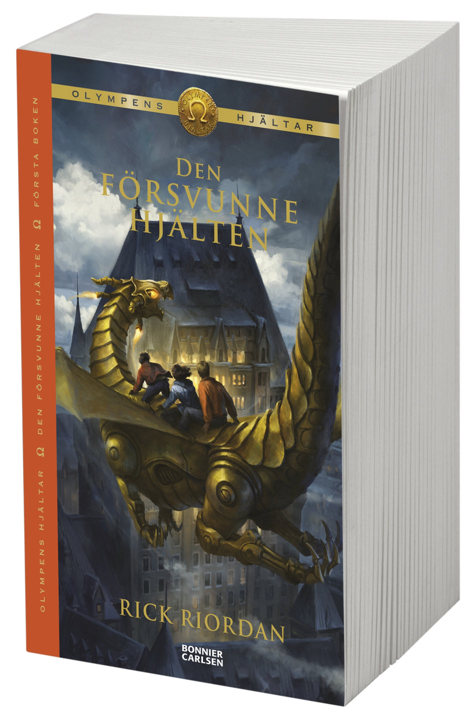 Valokuva kirjasta Rick Riordan Den försvunne hjälten, kuuluu tuoteryhmään Ruots lapset nuoret ja sarjakuvat.