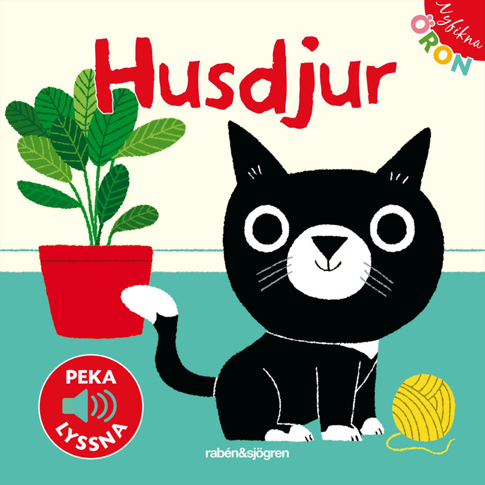 Valokuva kirjasta Gallimard, Husdjur - Peka, lyssna, kuuluu tuoteryhmään Ruots lapset nuoret ja sarjakuvat.