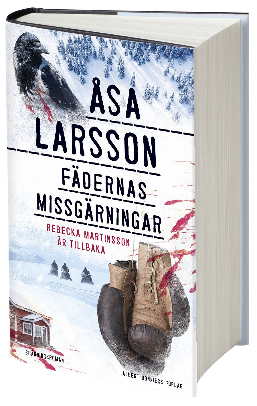Valokuva kirjasta Åsa Larsson Fädernas missgärningar, kuuluu tuoteryhmään Ruots kaunokirjat.