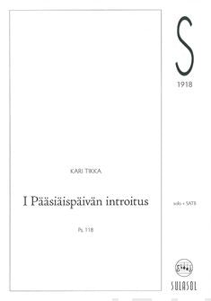 Valokuva kirjasta  1. Pääsiäispäivän introitus, kuuluu tuoteryhmään Musiikki.