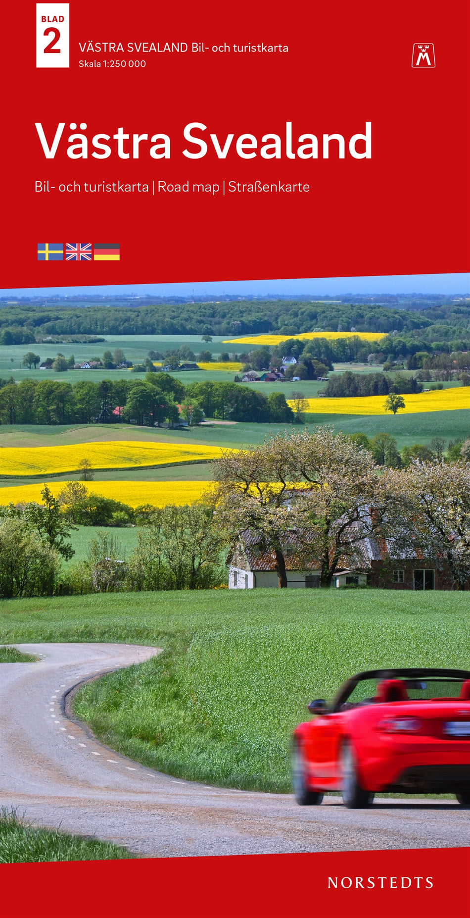 Valokuva kirjasta  Västra Svealand Bil &amp; Turistkarta Nr 2 : Skala 1:250.000, kuuluu tuoteryhmään Ruots harrasteet taide.