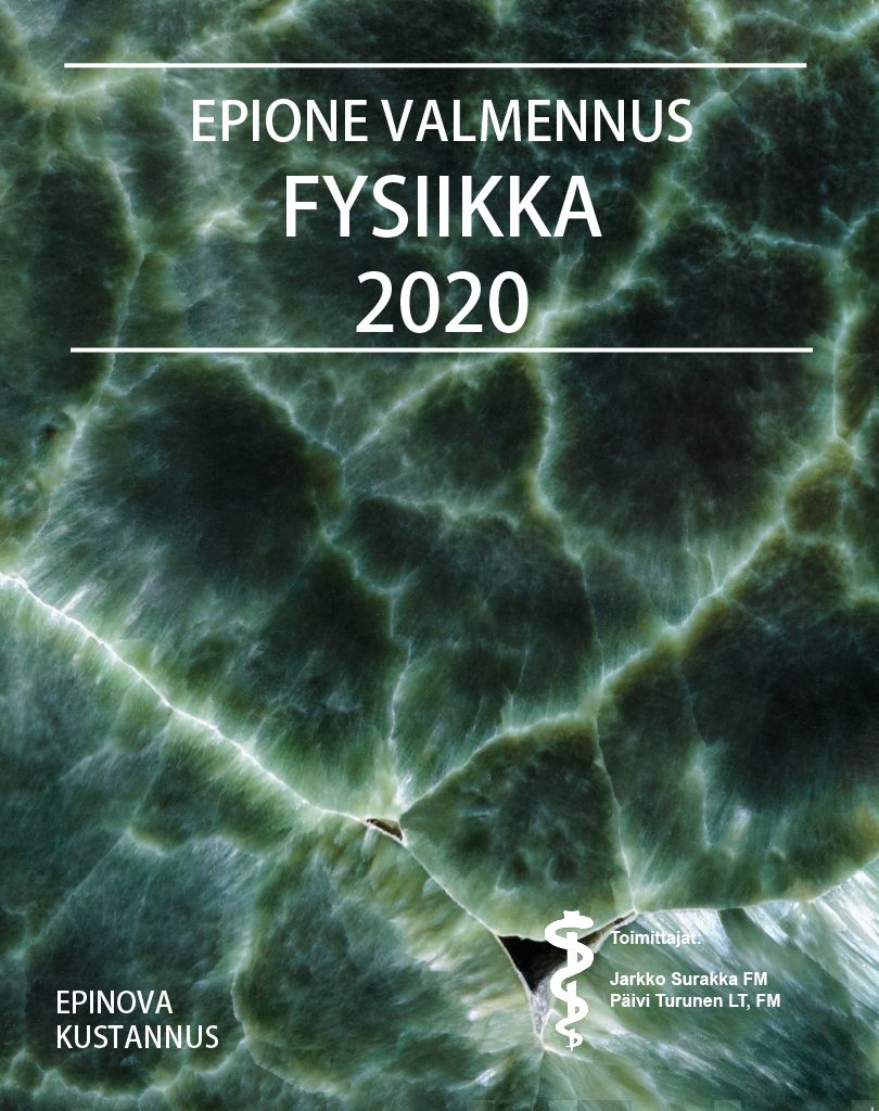 Valokuva kirjasta Jarkko Surakka / Päivi Turunen Epione Fysiikka 2020, kuuluu tuoteryhmään Lukiokirjat.