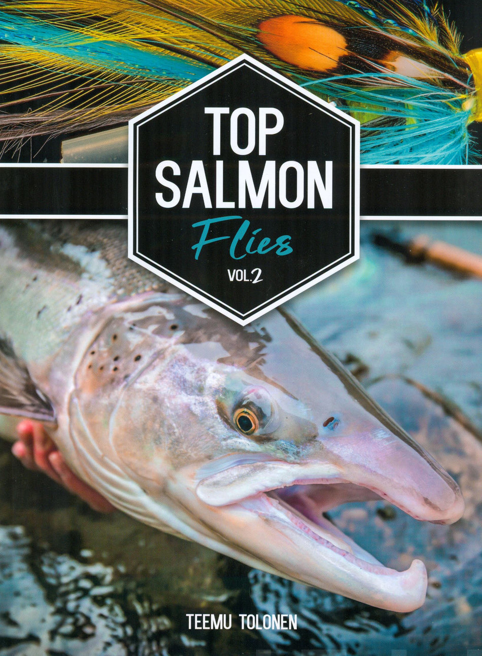Valokuva kirjasta Teemu Tolonen Top salmon flies, kuuluu tuoteryhmään Luonto.
