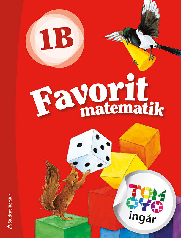 Valokuva kirjasta Kerttu Ristola / Tiina Tapaninaho / Lea Tirronen Favorit matematik 1B Elevpaket - Digitalt + Tryckt, kuuluu tuoteryhmään Ruots lapset nuoret ja sarjakuvat.