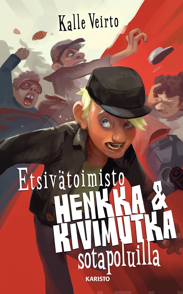 Valokuva kirjasta Kalle Veirto Etsivätoimisto Henkka &amp; Kivimutka sotapoluilla, kuuluu tuoteryhmään E-kirjat lapset ja nuoret.