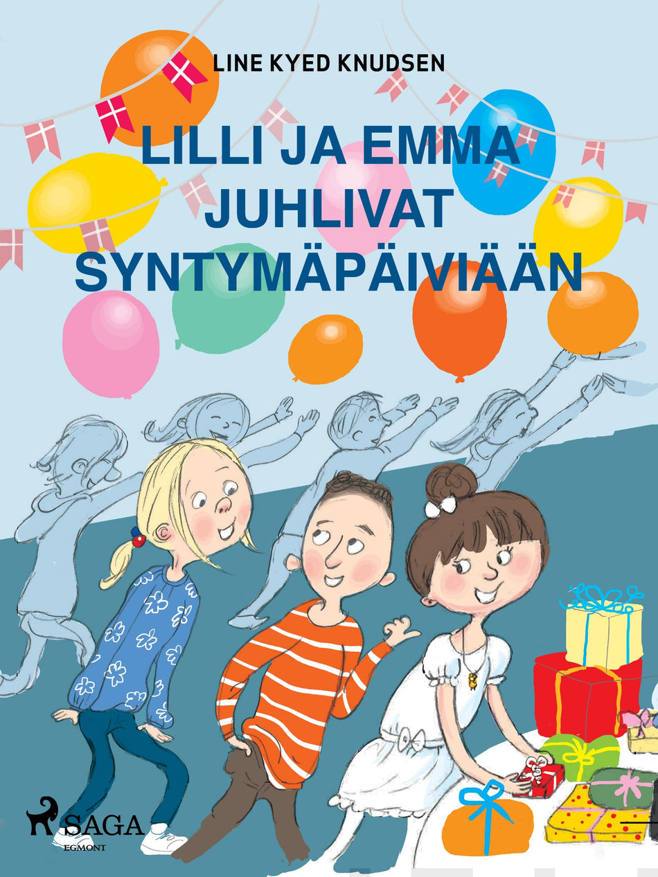 Valokuva kirjasta Line Kyed Knudsen Lilli ja Emma juhlivat syntymäpäiviään, kuuluu tuoteryhmään E-kirjat lapset ja nuoret.