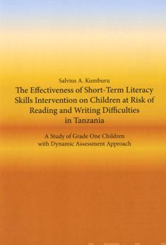 Valokuva kirjasta Salvius A. Kumburu Effectiviness of Short-Term Literacy Skills Intervention on Children at Risk of Reading and Writing Difficulties in Tanzania, The, kuuluu tuoteryhmään Muut tietokirjat.
