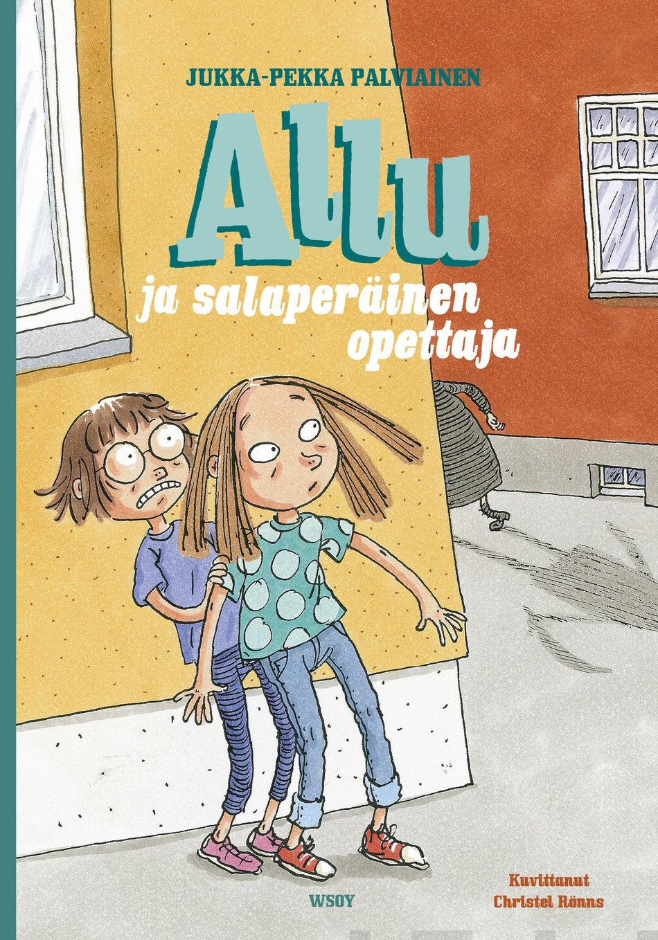 Valokuva kirjasta Jukka-Pekka Palviainen Allu ja salaperäinen opettaja, kuuluu tuoteryhmään Lasten romaanit lorut ja runot.