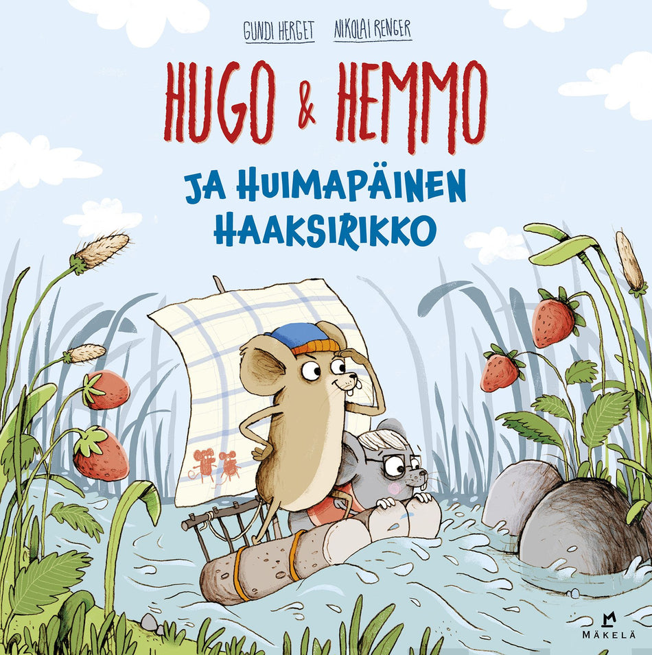 Valokuva kirjasta Gundi Herget Hugo &amp; Hemmo ja huimapäinen haaksirikko, kuuluu tuoteryhmään Lasten kuvakirjat.