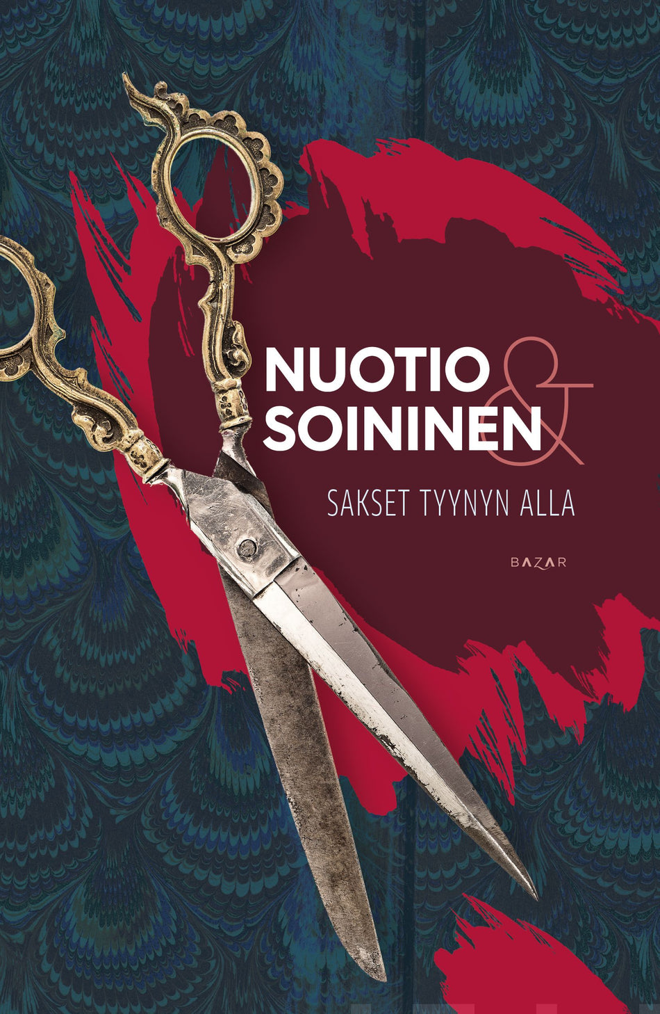 Valokuva kirjasta Eppu Nuotio / Pirkko Soininen Sakset tyynyn alla, kuuluu tuoteryhmään E-kirjat kauno.