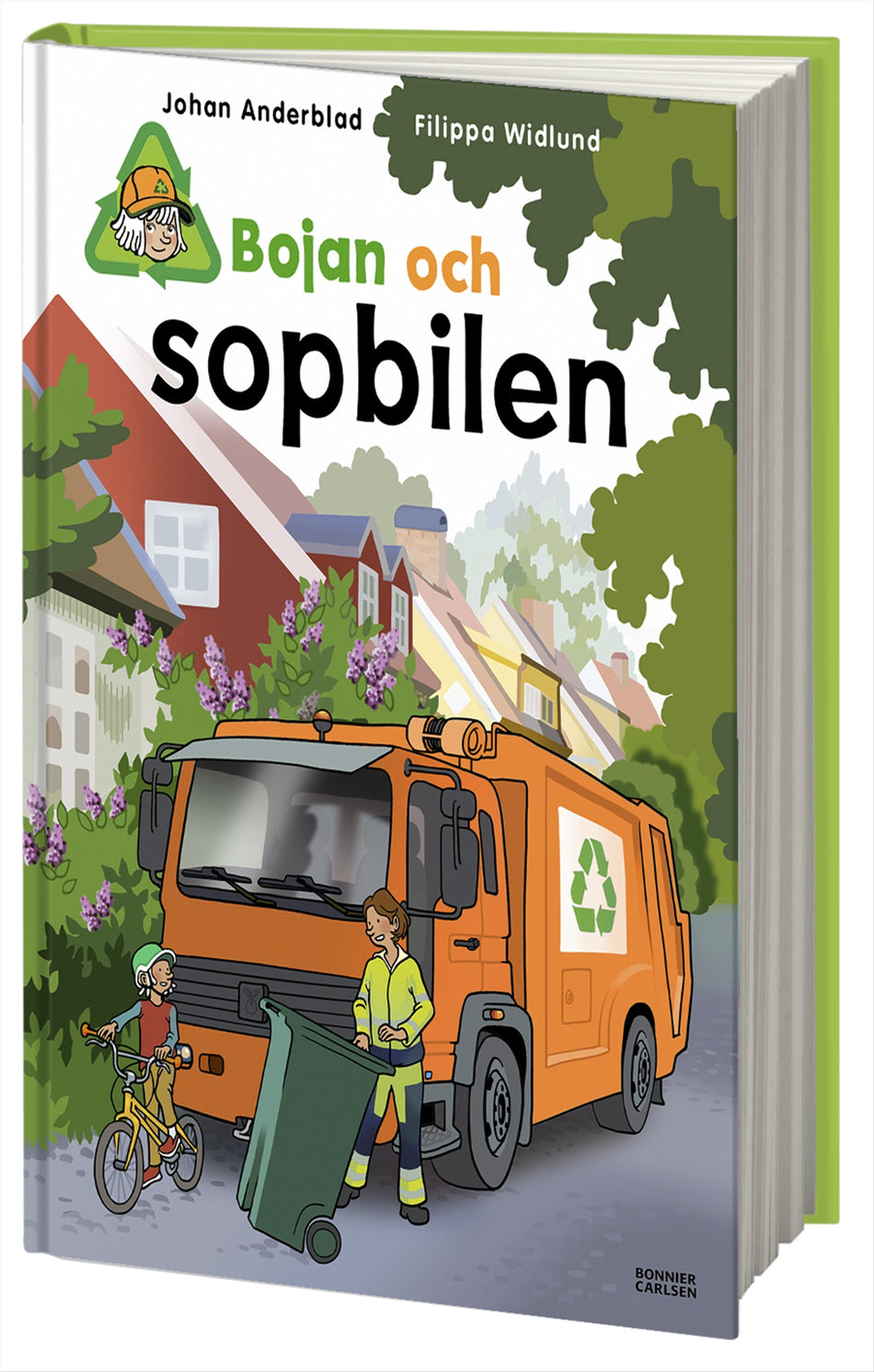 Valokuva kirjasta Johan Anderblad / Filippa Widlund Bojan och sopbilen, kuuluu tuoteryhmään Ruots lapset nuoret ja sarjakuvat.
