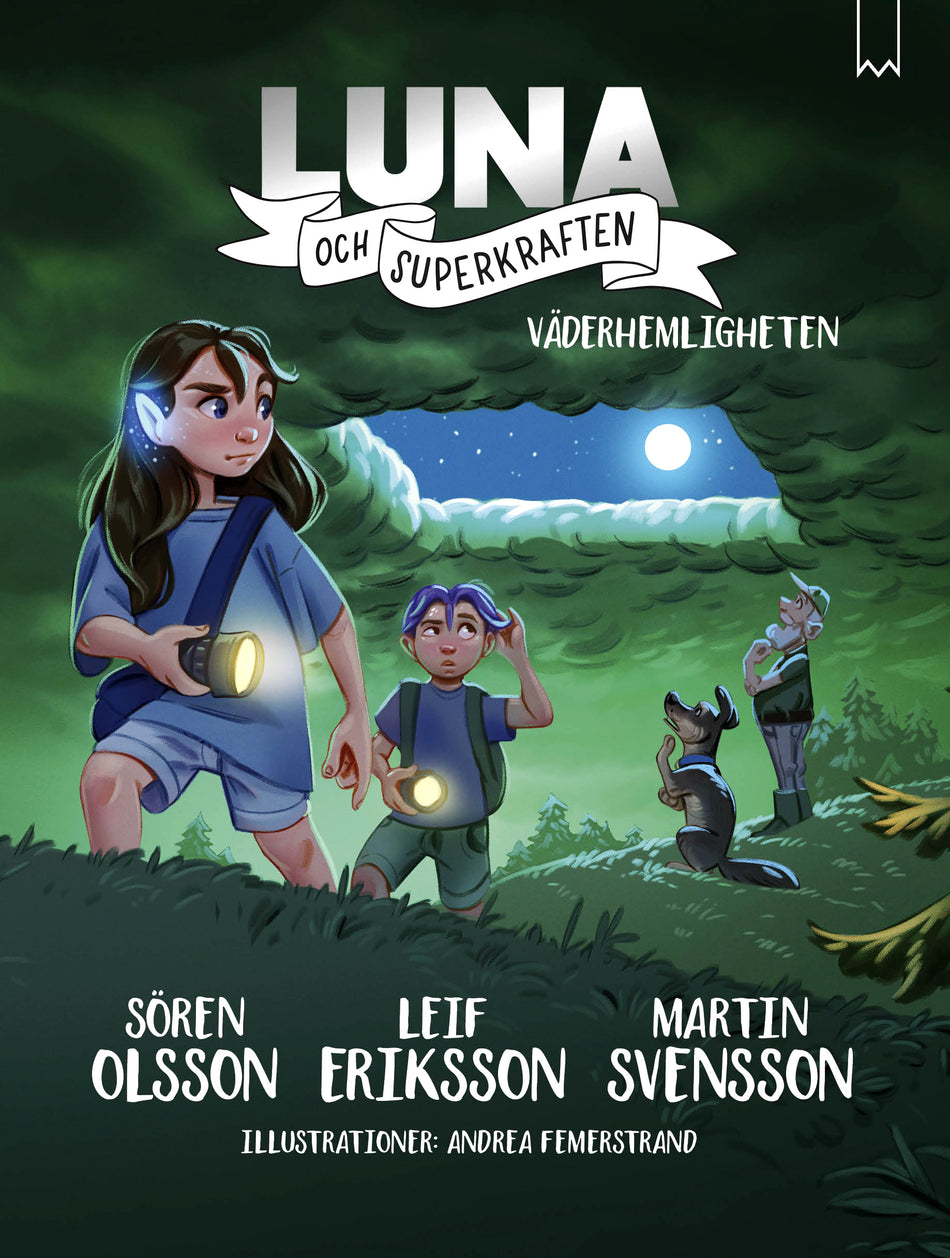 Valokuva kirjasta Sören Olsson / Martin Svensson / Leif Eriksson Väderhemligheten, kuuluu tuoteryhmään Ruots lapset nuoret ja sarjakuvat.