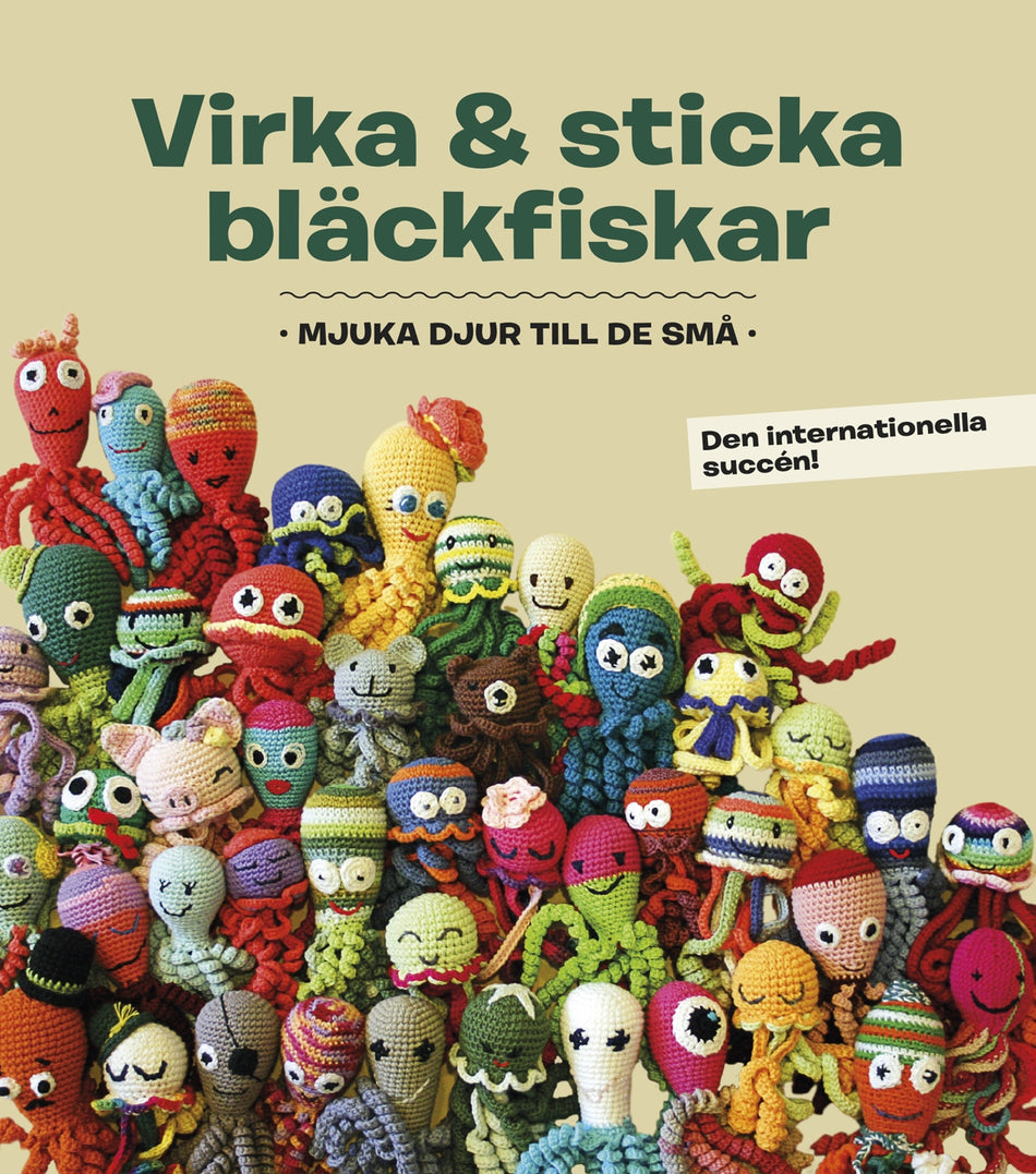Valokuva kirjasta  Virka &amp; sticka bläckfiskar : mjuka djur till de små, kuuluu tuoteryhmään Ruots harrasteet taide.
