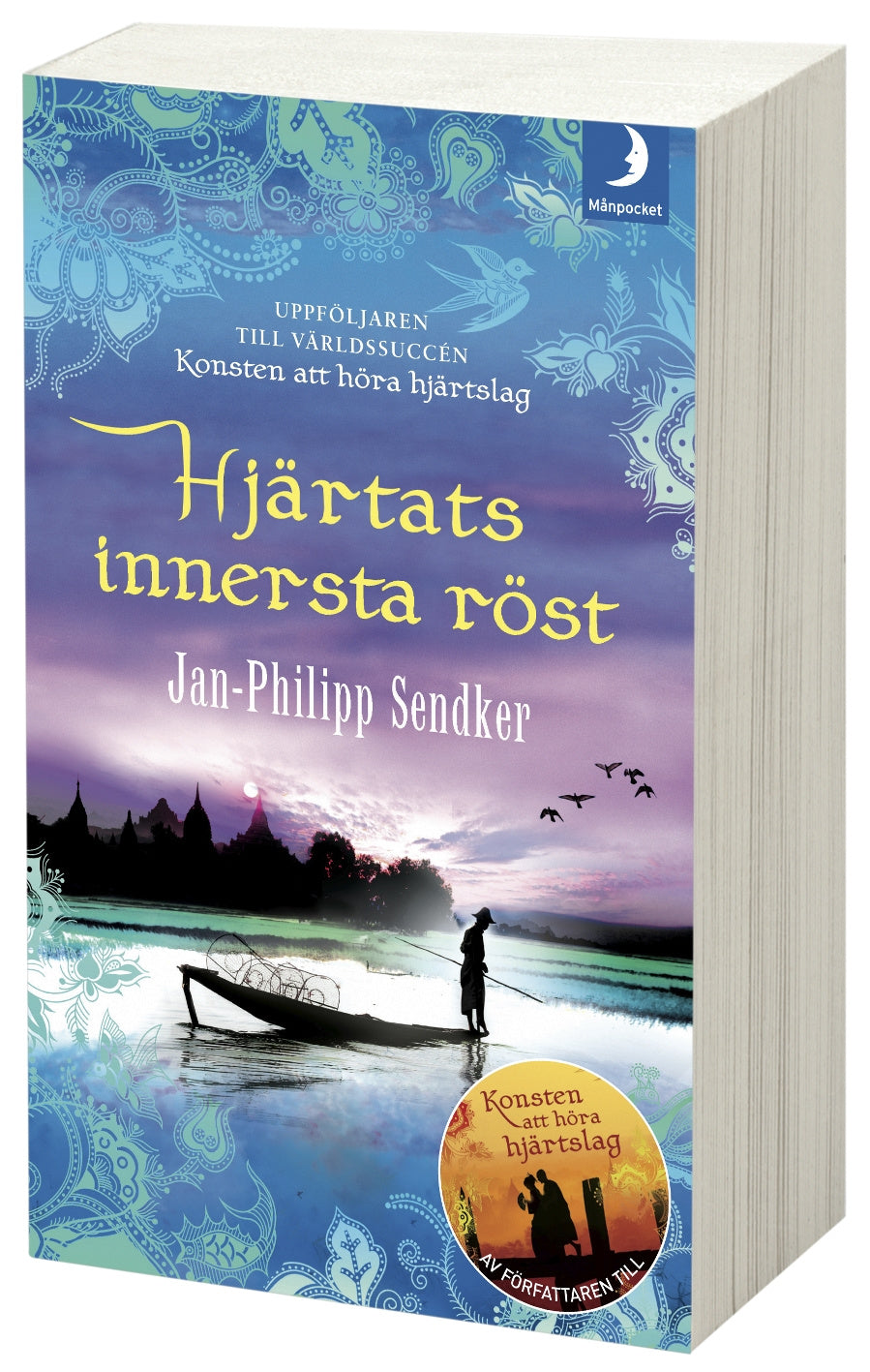 Valokuva kirjasta Jan-Philipp Sendker Hjärtats innersta röst, kuuluu tuoteryhmään Ruots kaunokirjat.