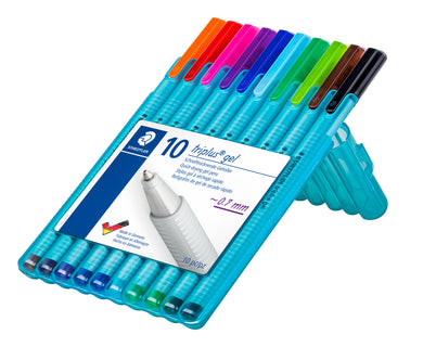 Geelikynä 10 kpl Staedtler triplus