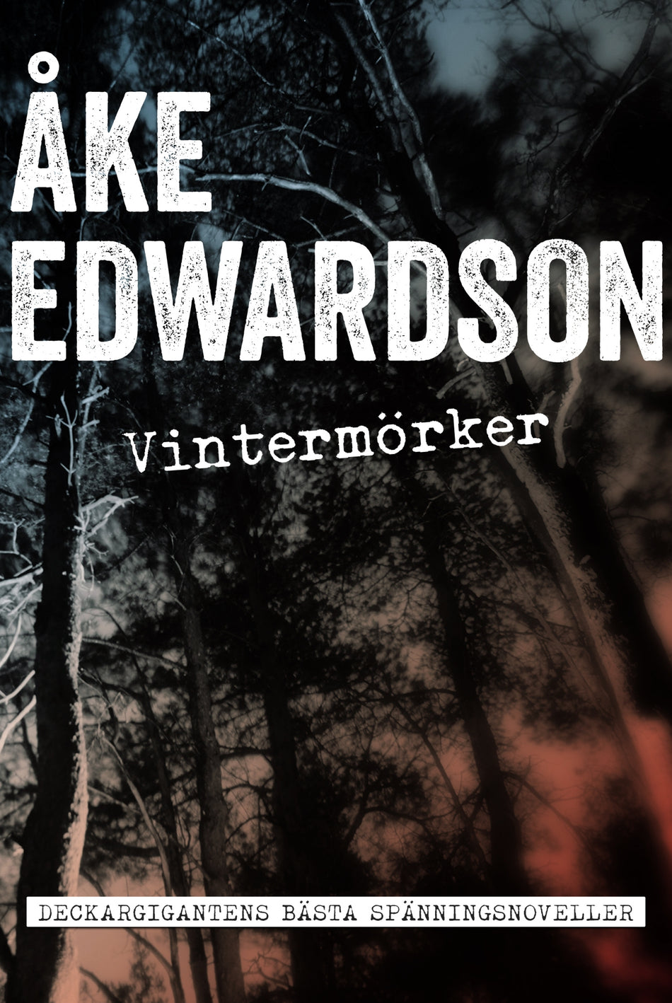 Valokuva kirjasta Åke Edwardson Vintermörker : samlade spänningshistorier, kuuluu tuoteryhmään Ruots kaunokirjat.