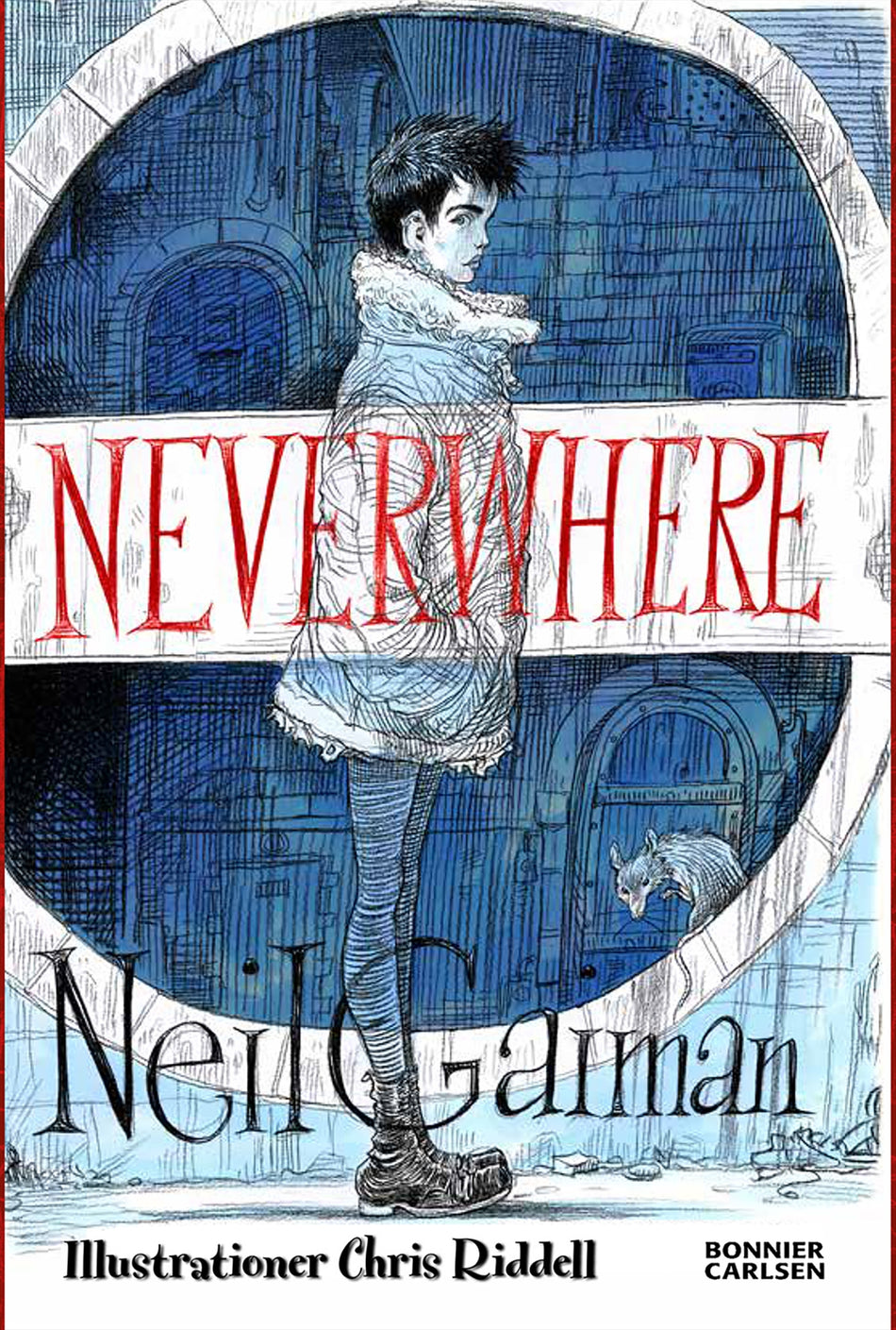 Valokuva kirjasta Neil Gaiman Neverwhere, kuuluu tuoteryhmään Ruots lapset nuoret ja sarjakuvat.