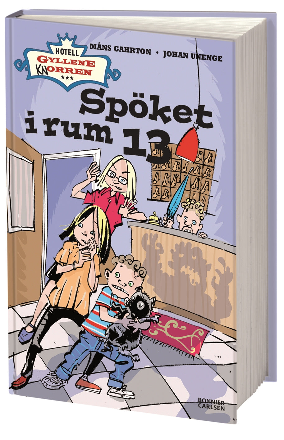 Valokuva kirjasta Måns Gahrton / Johan Unenge Spöket i rum 13, kuuluu tuoteryhmään Ruots lapset nuoret ja sarjakuvat.