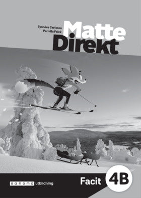 Valokuva kirjasta Synnöve Carlsson / Pernilla Falck Matte Direkt 4B facit (5-pack), kuuluu tuoteryhmään Ruots lapset nuoret ja sarjakuvat.