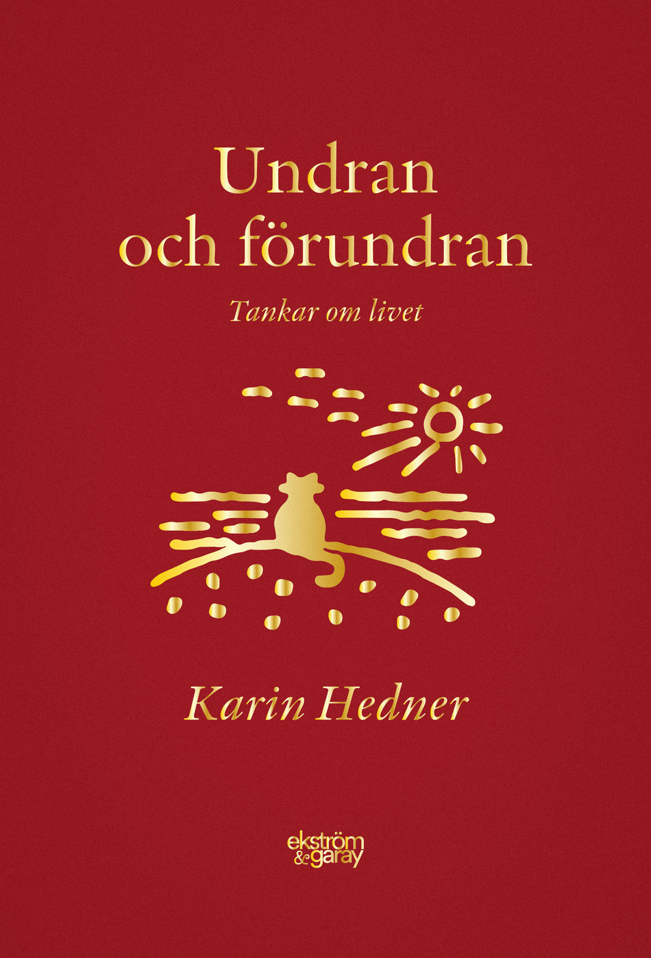 Valokuva kirjasta Karin Hedner Undran och förundran : tankar om livet, kuuluu tuoteryhmään Ruots muu tieto.