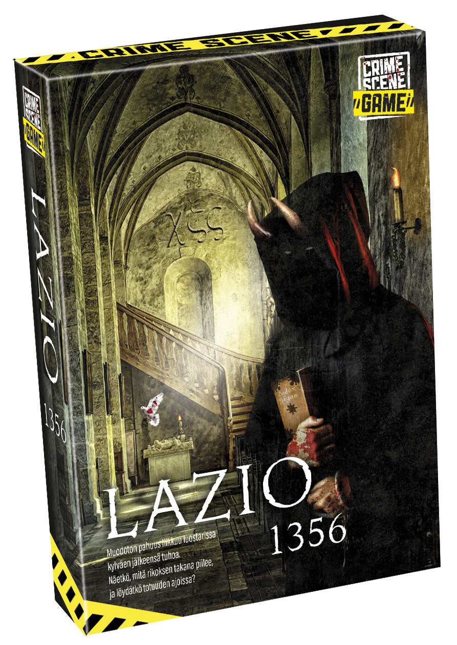 Valokuva tuotteesta Crime Scene Lazio 1356, kuuluu tuoteryhmään Lautapelit.