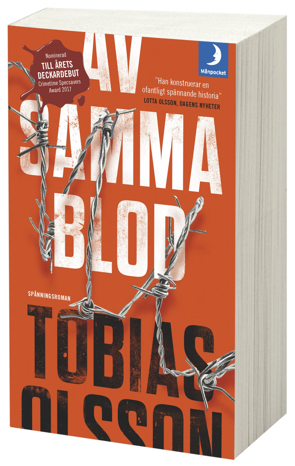 Valokuva kirjasta Tobias Olsson Av samma blod, kuuluu tuoteryhmään Ruots kaunokirjat.