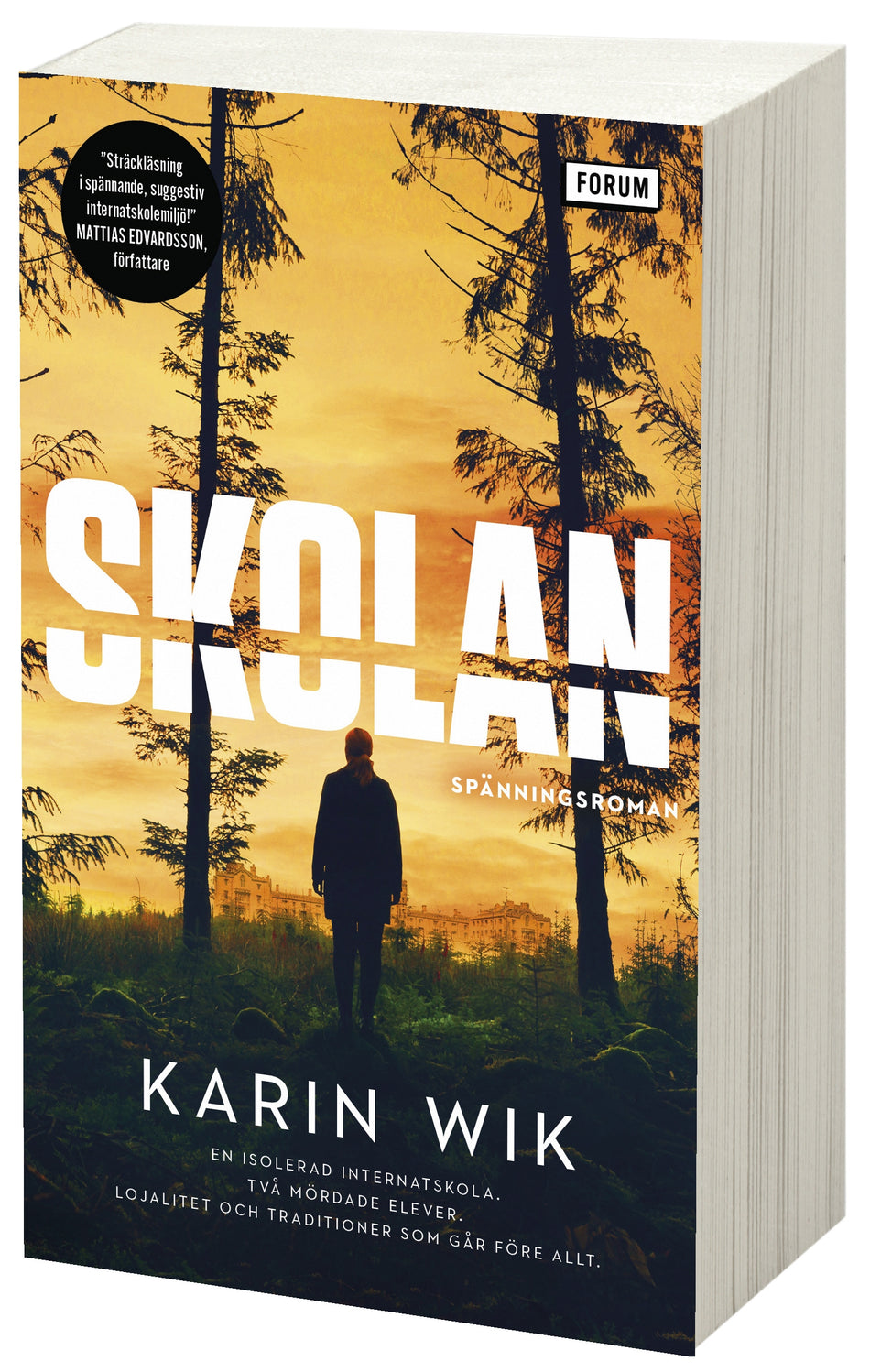 Valokuva kirjasta Karin Wik Skolan, kuuluu tuoteryhmään Ruots kaunokirjat.
